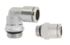 Push-in fittings (nickel-plated)
